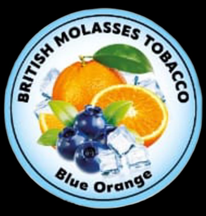 Blue Orange Flavour Badge