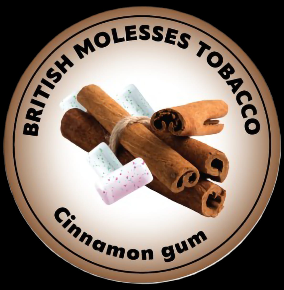 Cinnamon Gum Flavour Badge